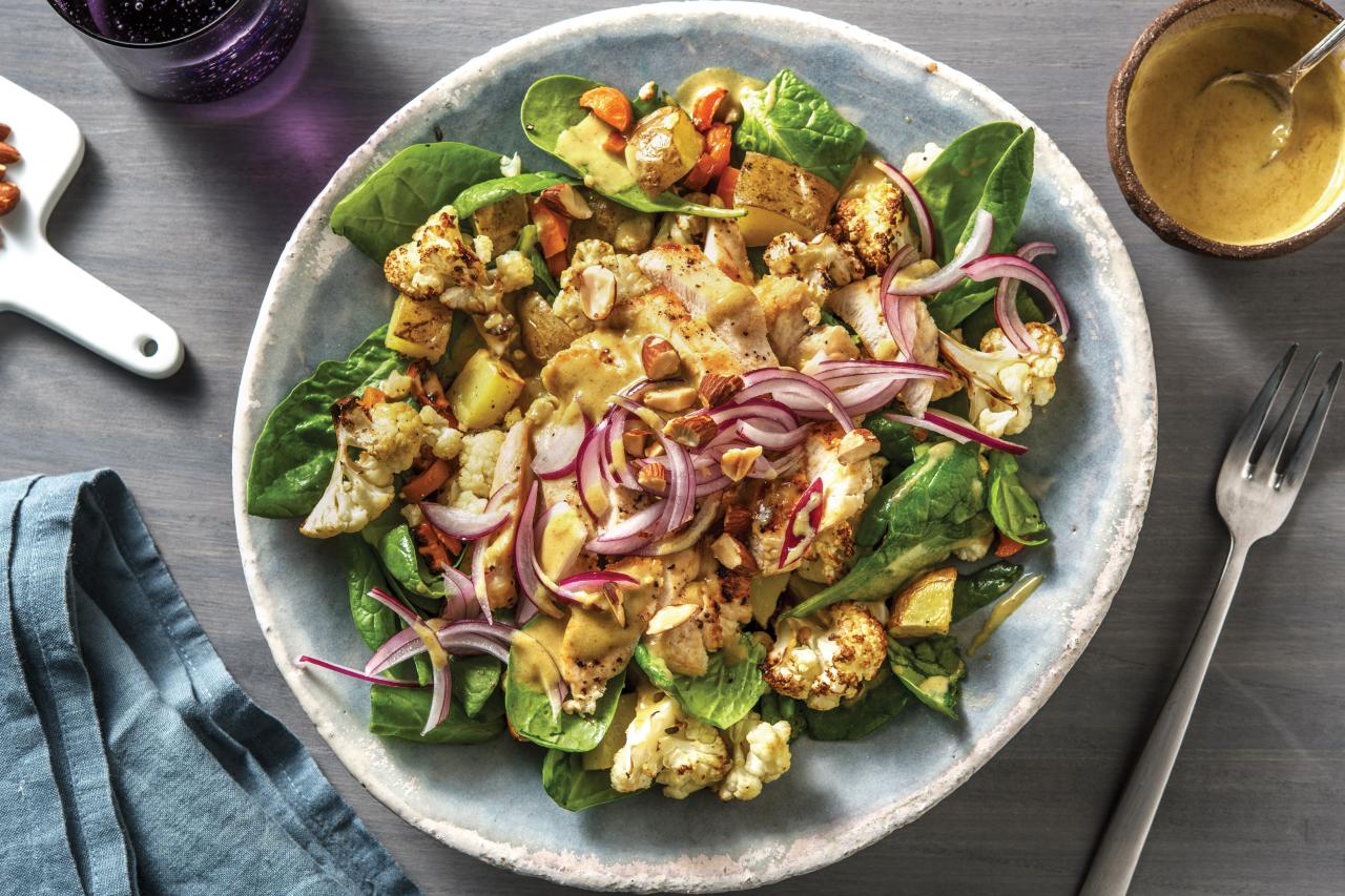 Chicken & Roast Cauliflower Salad Recipe | HelloFresh