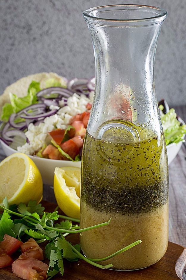 35 Salad Dressing Recipes For Lunch or Dinner | Best greek salad, Salad  dressing recipes homemade, Greek salad dressing