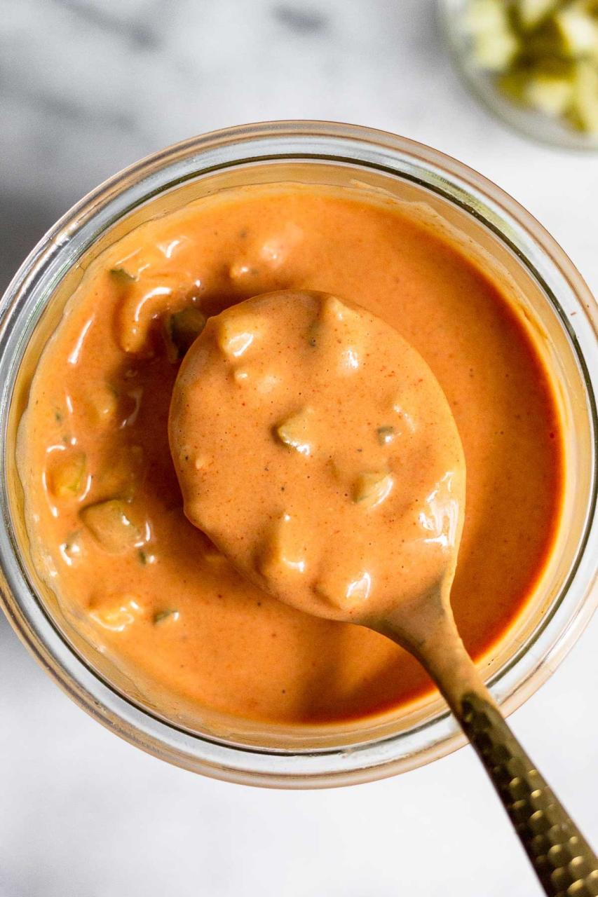 The Best Burger Sauce Recipe (Special Sauce) - Eat the Gains