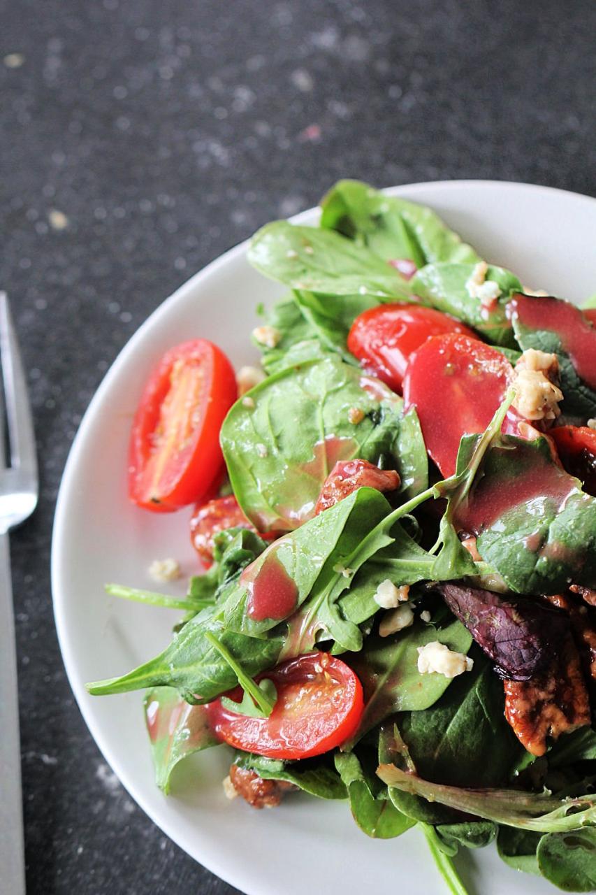 California Salad Raspberry Vinaigrette Dressing Recipe