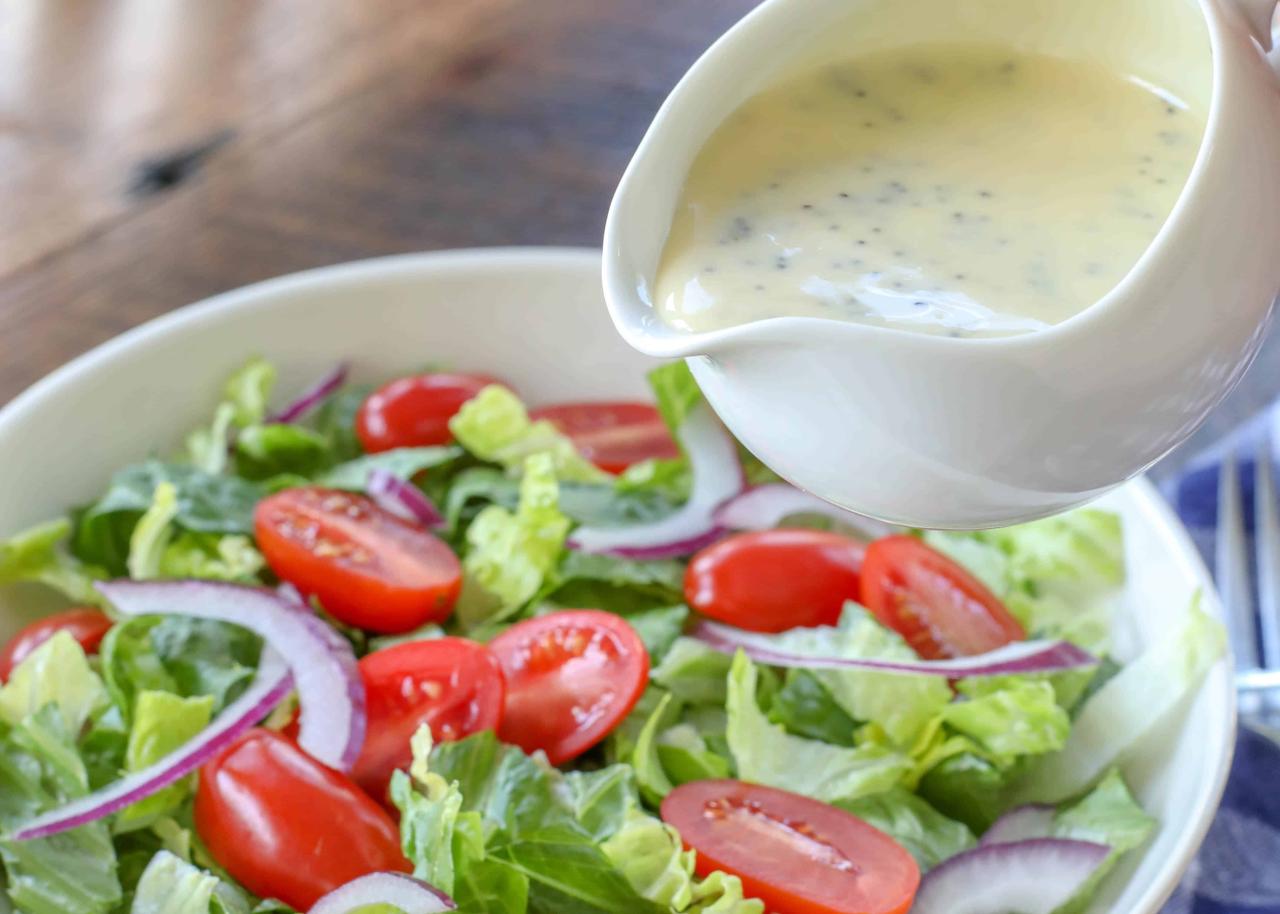 Honey Mustard Salad Dressing - Barefeet In The Kitchen