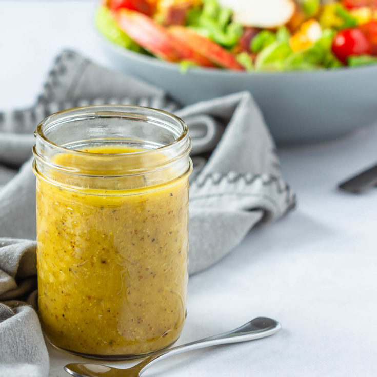 Honey Mustard Salad Dressing - Bake. Eat. Repeat.