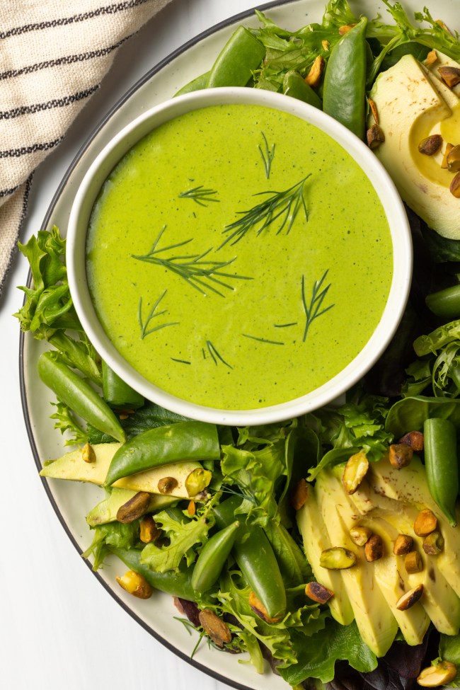 Mystical Green Goddess Dressing - A Spicy Perspective