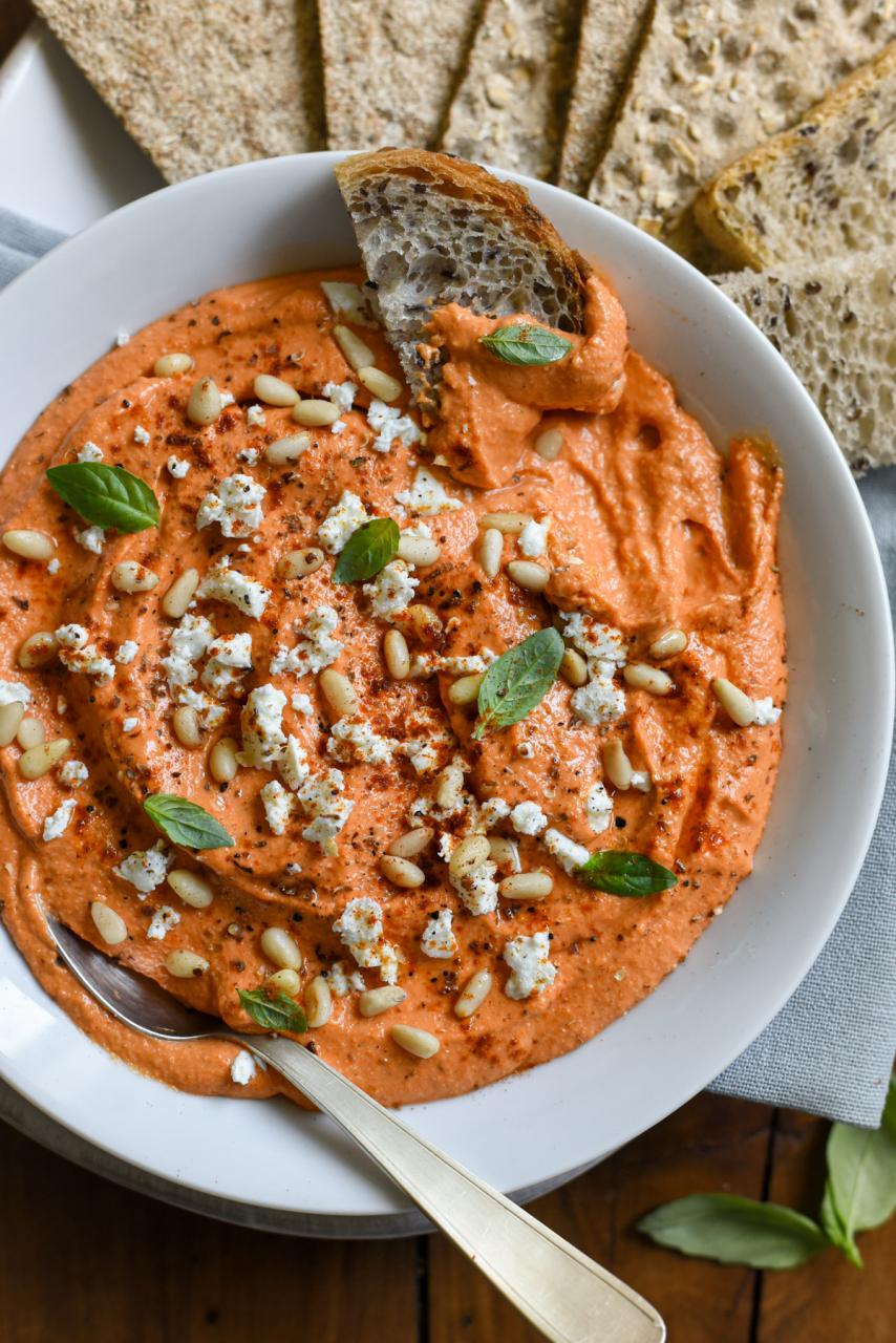 Roasted Red Pepper Dip from Provence (Poivronade) - Pardon Your French
