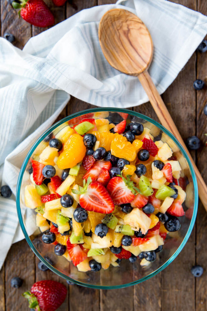 Summer Fruit Salad - Easy Peasy Meals