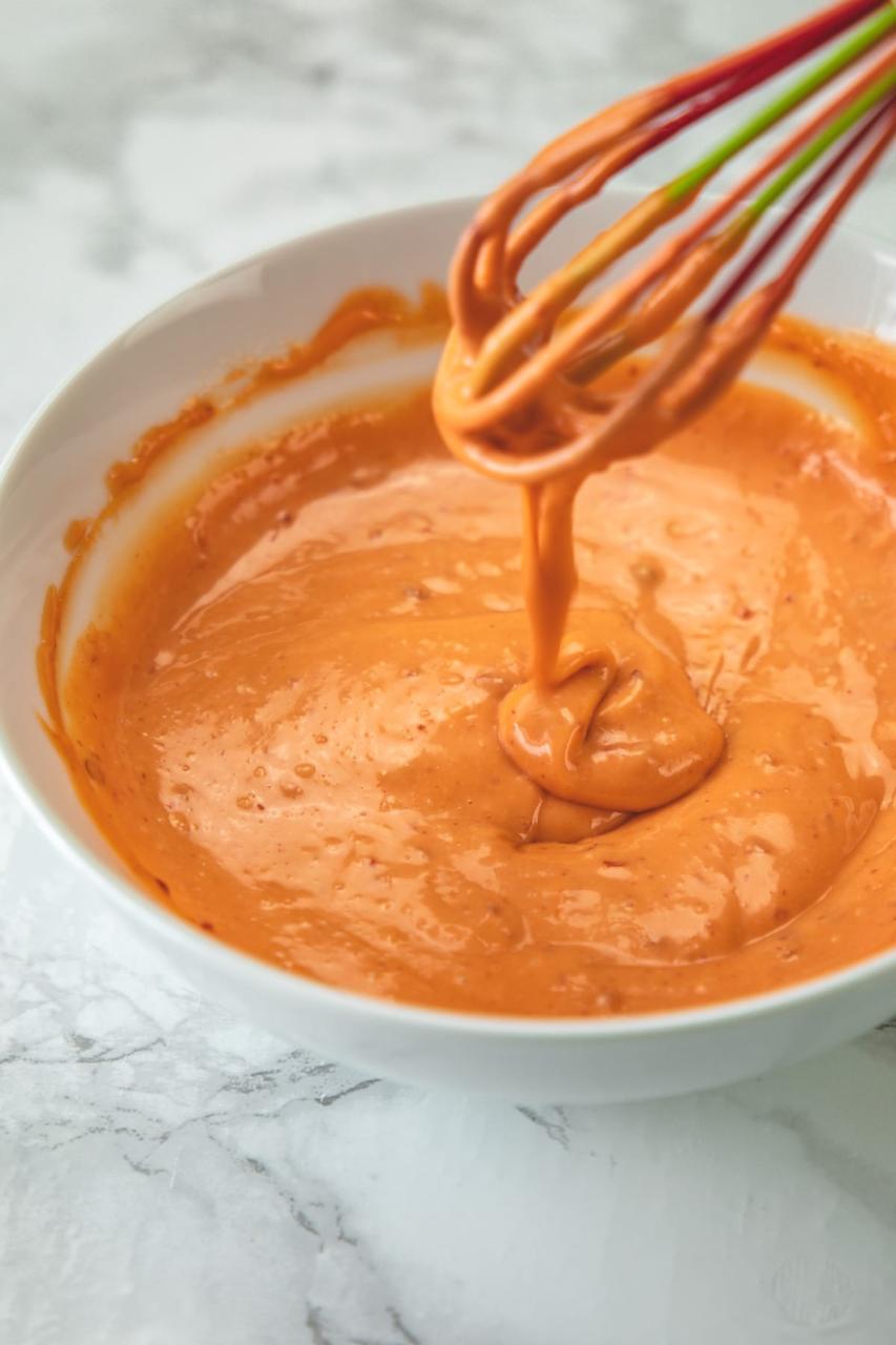Bang Bang Sauce Recipe {Less Than 5 Mins} - Spice Up The Curry