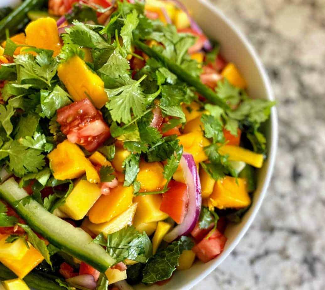 Mango Salad | Kathy's Vegan Kitchen