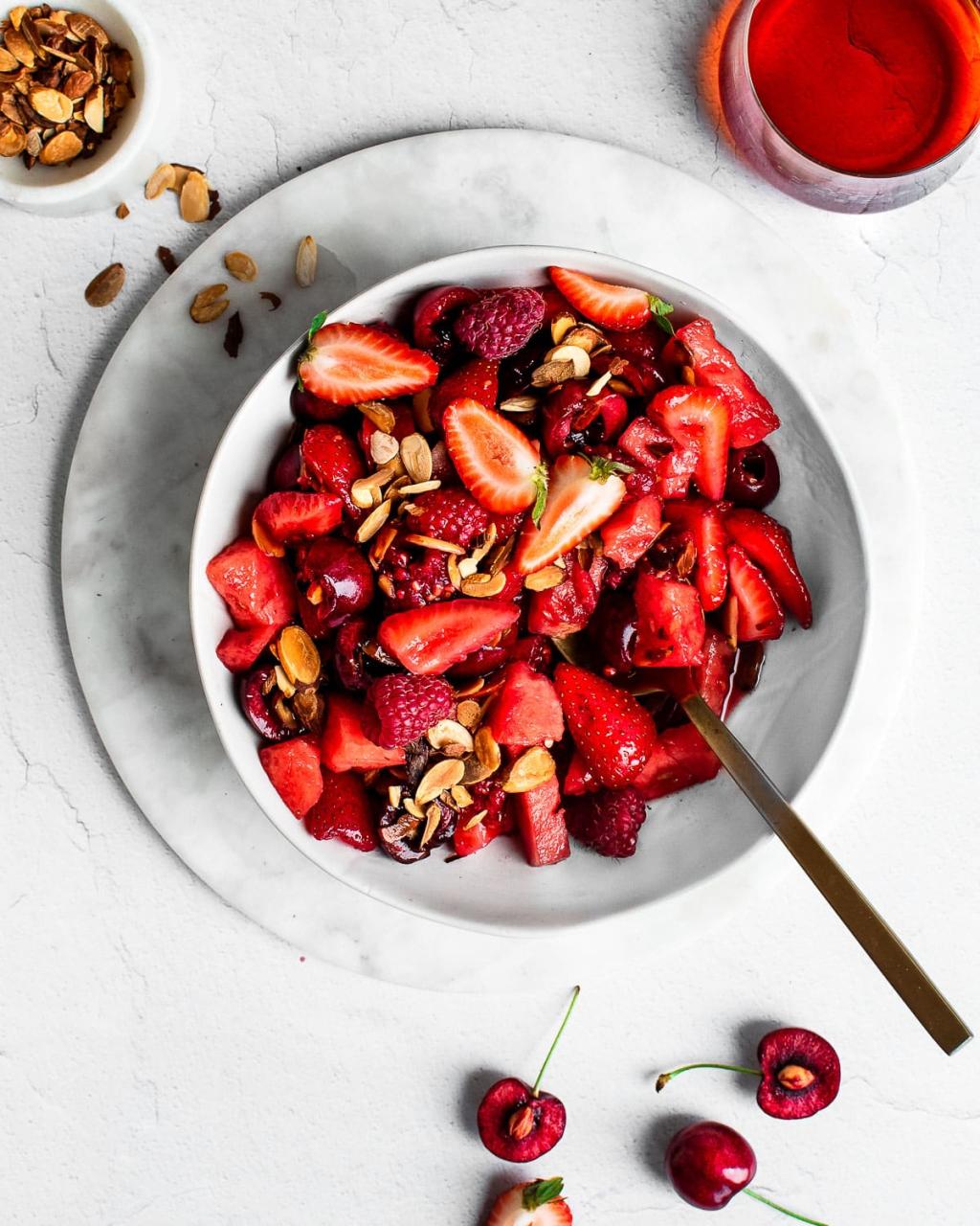 Perfect Red Fruit Salad Recipe - Nourished Kitchen