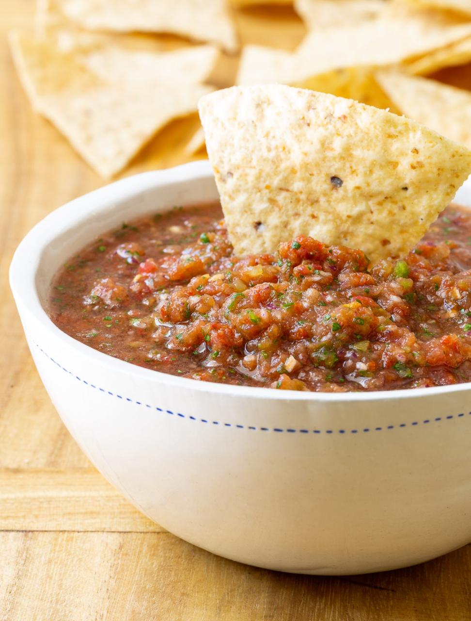 The Best Homemade Salsa Recipe (Video) - A Spicy Perspective