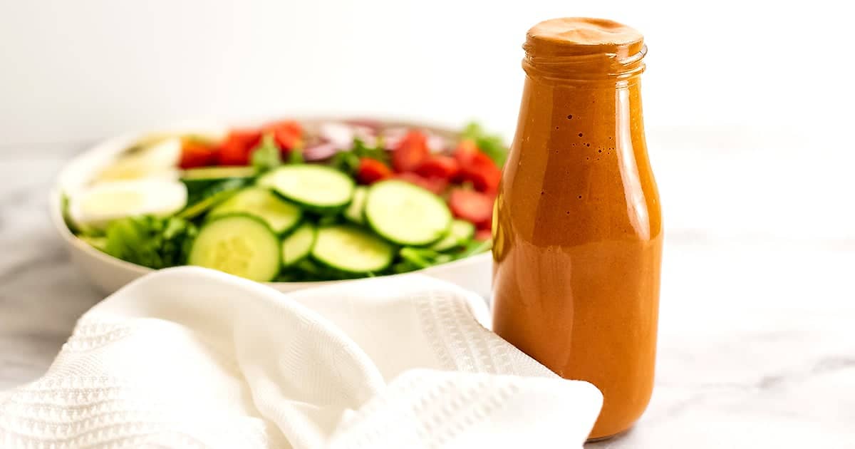 How to make Plant-based French dressing with dates