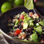 How to make Rice, Black Bean, and Avocado Salad