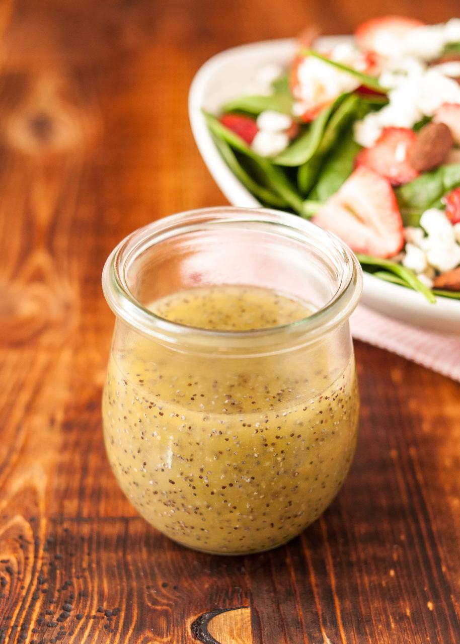 Poppy Seed Dressing Recipe (Sweet and Tangy) | The Kitchn