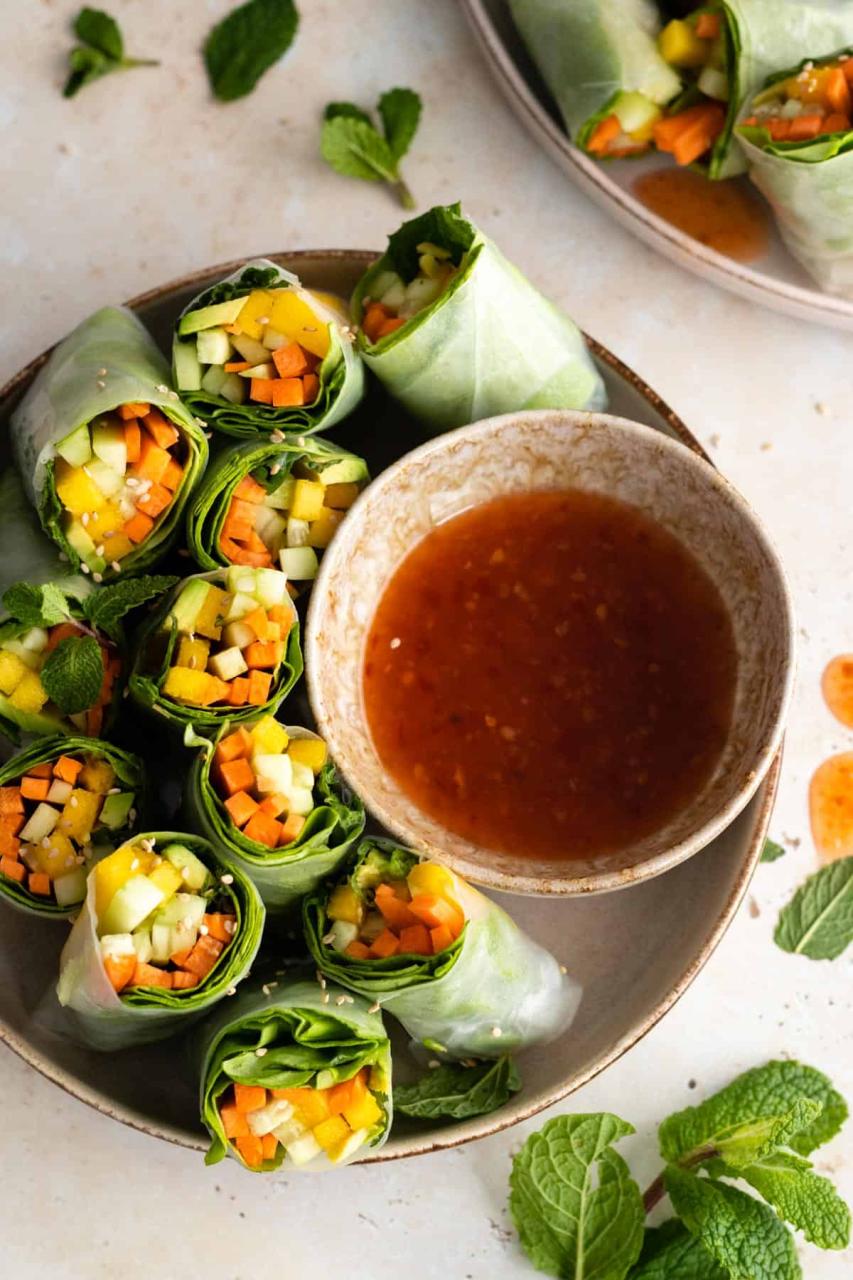 Spring Rolls - Coco and Camellia
