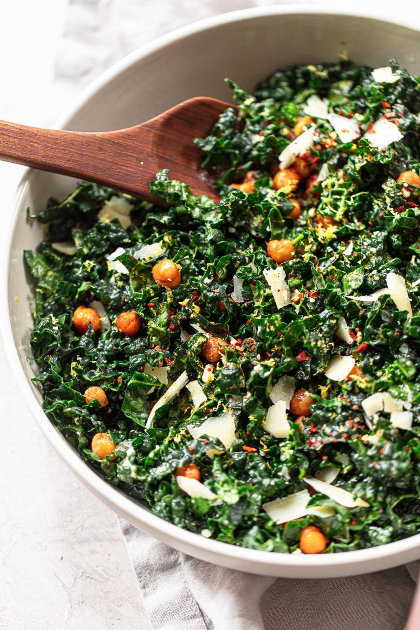 How to make Chopped Kale Chickpea Salad